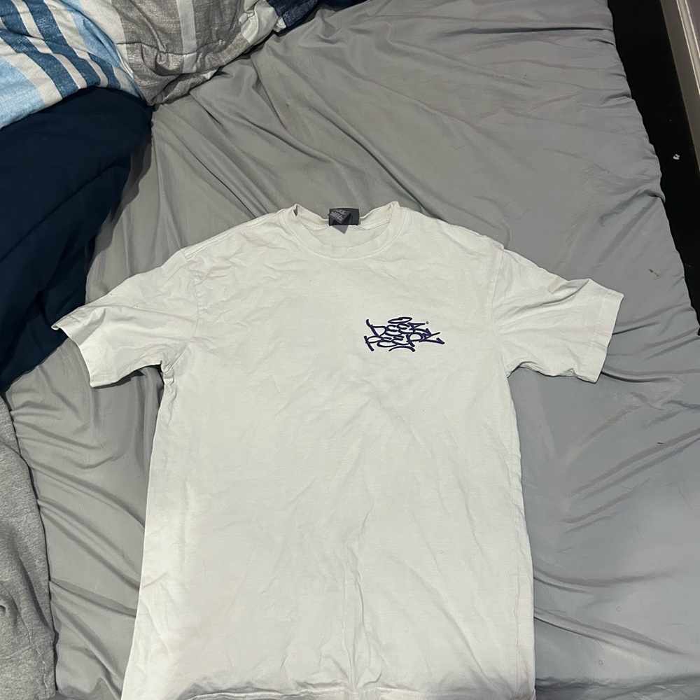 Men's White Graphic T-Shirt